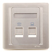 

Simon Electric simon N55229S-56 telephone plus information socket 55 series 86-type switch socket champagne