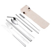 Stainless Steel Dinner Set Cutlery Knives Forks Spoons Set Of Dishes Western Kitchen Home Party Dinnerware Tableware Set n