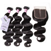 Unice Hair Icenu Remy Series Human Bundles With Closure 4Pcs Peruvian Body Wave Middle Part Lace 8 30 unice kopen in de aanbieding Unice Hair Icenu Remy Series Human Bundles With Closure 4Pcs Peruvian Body Wave Middle Part Lace 8 30 unice kopen in de aanbieding