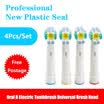 4pcs Oral B Electric Toothbrush Head Electric Toothbrush Replacement Brush Heads