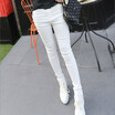 Oloey 2018 New Autumn Dress With Velvet Outer Leggings Mc Embroidered White Fashionable Slim Trousers Casual Pants oloey kopen in de aanbieding Oloey 2018 New Autumn Dress With Velvet Outer Leggings Mc Embroidered White Fashionable Slim Trousers Casual Pants oloey kopen in de aanbieding