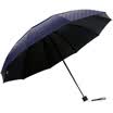 Paradise umbrella to strengthen the double-layer breathable impact black plastic 30 umbrella 7841E navy