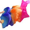 Yi Na Sheng Wu 2017 New Arrivals Women Silk Belly Dance Fan Veils Of Fans Royal Blue Orangepink yi na sheng wu kopen in de aanbieding Yi Na Sheng Wu 2017 New Arrivals Women Silk Belly Dance Fan Veils Of Fans Royal Blue Orangepink yi na sheng wu kopen in de aanbieding