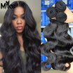 8A Brazilian Virgin Hair Body Wave Natural Color Unprocessed Human Weave 3 Bundles Mikehair mikehair kopen in de aanbieding 8A Brazilian Virgin Hair Body Wave Natural Color Unprocessed Human Weave 3 Bundles Mikehair mikehair kopen in de aanbieding