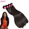 Bhf Hair Malaysian Virgin Straight 4 Bundles 7A Grade 100 Unprocessed Human Weave bhf kopen in de aanbieding