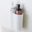LONGSTAR LONGSTAR bathroom rack storage rack double barrel suction wall LJ-0640