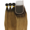 Iwona 100 Brazilian Virgin Remy Hair Straight 3Pcs With Lace Top Closure Weave Bundles Set Dark Root Honey Blonde Two Tone Ombre iwona kopen in de aanbieding Iwona 100 Brazilian Virgin Remy Hair Straight 3Pcs With Lace Top Closure Weave Bundles Set Dark Root Honey Blonde Two Tone Ombre iwona kopen in de aanbieding