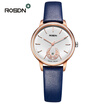Luxury Brand Rosdn Quartz Watches Women Elegant Rose Gold Watch With Simple Dial Calfskin Leather Strap For rosdn kopen in de aanbieding Luxury Brand Rosdn Quartz Watches Women Elegant Rose Gold Watch With Simple Dial Calfskin Leather Strap For rosdn kopen in de aanbieding