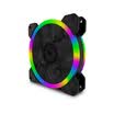 Game will colorful glass streamer cooling fan CPU radiator chassis cooling fan small 3P big 4P dual interface LED double ap