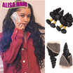 Serena 8A Brazilian Loose Wave Human Hair 4 Bundles With Frontal Virgin Curly Weave Lace serena kopen in de aanbieding Serena 8A Brazilian Loose Wave Human Hair 4 Bundles With Frontal Virgin Curly Weave Lace serena kopen in de aanbieding