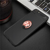 Iphone 66S Luxury Metal Ring Magnetic Bracket Shockproof Cooling TPU Phone Case