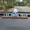 Joy Collection Yuecar Car Temporary Stop Sign Stereo Small Monk Phone Number Mobile Kung Fu Models One Fly joy collection kopen in de aanbieding Joy Collection Yuecar Car Temporary Stop Sign Stereo Small Monk Phone Number Mobile Kung Fu Models One Fly joy collection kopen in de aanbieding