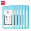 Joy Collection Deli 6 Soft Plastic Vertical Id Card Holder Employee Bus Set Blue 8317 joy collection kopen in de aanbieding Joy Collection Deli 6 Soft Plastic Vertical Id Card Holder Employee Bus Set Blue 8317 joy collection kopen in de aanbieding
