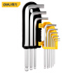 Joy Collection Deli Long Ball Head Hex Wrench Set Chrome Vanadium Steel L Type Driver Screwdriver 9 Piece Dl2174 joy collection kopen in de aanbieding Joy Collection Deli Long Ball Head Hex Wrench Set Chrome Vanadium Steel L Type Driver Screwdriver 9 Piece Dl2174 joy collection kopen in de aanbieding