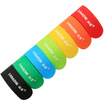 Shanze SAMZHE MST-01 Colorful cool 15 150mm computer cable tie bundle tie reason beam line with back to back Velcro finishing with a line of seven suit