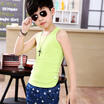 Joy Collection Langsha Childrens Vest Girls Sling Cotton Summer Girl Big Boy Underwear Green 130 joy collection kopen in de aanbieding Joy Collection Langsha Childrens Vest Girls Sling Cotton Summer Girl Big Boy Underwear Green 130 joy collection kopen in de aanbieding