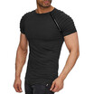Canghpgin Summer Mens Slim Fit Short Sleeve T Shirt canghpgin kopen in de aanbieding