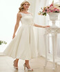 A Line Jewel Neck Tea Length Chiffon Made To Measure Wedding Dresses With By Circelee circelee kopen in de aanbieding A Line Jewel Neck Tea Length Chiffon Made To Measure Wedding Dresses With By Circelee circelee kopen in de aanbieding