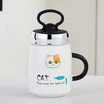 Joy Collection Youlaifu Multifunctional Mark Cup With Cover Ceramic Coffee Cartoon Orange Face Cat joy collection kopen in de aanbieding Joy Collection Youlaifu Multifunctional Mark Cup With Cover Ceramic Coffee Cartoon Orange Face Cat joy collection kopen in de aanbieding