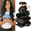 Clarolair Hair Queen Products Brazilian Body Wave 4 Bundles Virgin Sexay Human W clarolair kopen in de aanbieding