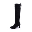 Dayocra Faux Suede Slim Boots Sexy Over The Knee High Women Fashion Winter Thigh Shoes Woman dayocra kopen in de aanbieding