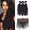 Amazing Star Bundles With Frontal Peruvian Virgin Hair Deep Wave Human Natural Color amazing star kopen in de aanbieding Amazing Star Bundles With Frontal Peruvian Virgin Hair Deep Wave Human Natural Color amazing star kopen in de aanbieding