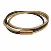 Multi-Layer Thin WAX CORD Bracelet Magnetic Clasp