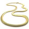 Hpolw Jewelry Stainless Steel Men Length 24 inches 18k goldcc Rose gold plated necklace chain lobster clasps 6mm