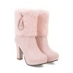 Idifu Womens Sweet Rhinestone Faux Fur Chunky High Heel Ankle Booties Round Toe Platform Side Zipper Short Snow Boots idifu kopen in de aanbieding Idifu Womens Sweet Rhinestone Faux Fur Chunky High Heel Ankle Booties Round Toe Platform Side Zipper Short Snow Boots idifu kopen in de aanbieding