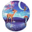 Should be cool EXCO two dogs to send mouse pad wrist classic ergonomic thickening business home office wrist pad cloth wrist support anti-skid mouse pad MSP016