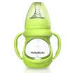 MillyMally infant macarons shatter-resistant glass bottle wide caliber baby supplies 150ML fresh green