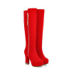 Idifu Womens Elegant Faux Suede Rhinestone Round Toe High Chunky Heel Platform Knee Long Boots With Side Zipper idifu kopen in de aanbieding Idifu Womens Elegant Faux Suede Rhinestone Round Toe High Chunky Heel Platform Knee Long Boots With Side Zipper idifu kopen in de aanbieding