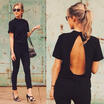 Duopindun Fashion Women Summer Tops Loose Tee Short Sleeve T Shirt Casual Blouse New duopindun kopen in de aanbieding Duopindun Fashion Women Summer Tops Loose Tee Short Sleeve T Shirt Casual Blouse New duopindun kopen in de aanbieding