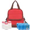 V-Coool including blue ice&storage bottle double breast milk fresh package back milk pack ice pack insulation package red dry blue ice 2 mark mouth PP storage bottle 3