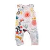 Recién nacido niño bebé niño niña animal ropa mono mameluco traje traje de sol traje