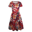 Gbtiger Flower Print Swing Dress With Pockets gbtiger kopen in de aanbieding