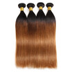 Ishow Brazilian Hair Ombre Straight 4 Bundles Two Tone Human Weave Extensions T1B30 ishow kopen in de aanbieding