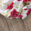 Duopindun Toddler Baby Girl Bodysuit Floral Romper Jumpsuit Outfit Playsuit Clothes duopindun kopen in de aanbieding