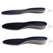 Unisex Invisible Shoe Height Increase Soft Plantar Heel Lift Shoe Insert Insoles
