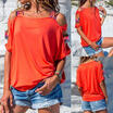 Duopindun New Fashion Women Summer Loose Top Short Sleeve Blouse Lady Casual Tops T Shirt duopindun kopen in de aanbieding Duopindun New Fashion Women Summer Loose Top Short Sleeve Blouse Lady Casual Tops T Shirt duopindun kopen in de aanbieding