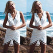 Meihuid Sexy Summer Casual Sleeveless Tassels Evening Cocktail Short Mini Dress Beach meihuid kopen in de aanbieding