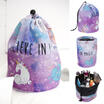 Canis Uk Stock Unicorn Travel Cosmetic Drawstring Wash Makeup Storage Toiletry Bag New canis kopen in de aanbieding