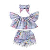 Duopindun 3Pcs Newborn Kids Baby Girl Romper Topsshorts Pantsheadband Outfit Clothes Uk duopindun kopen in de aanbieding Duopindun 3Pcs Newborn Kids Baby Girl Romper Topsshorts Pantsheadband Outfit Clothes Uk duopindun kopen in de aanbieding