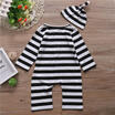 Meihuid Newborn Baby Boys Girls Striped Romper Bodysuit Jumpsuit Hat Outfits Clothes Us meihuid kopen in de aanbieding Meihuid Newborn Baby Boys Girls Striped Romper Bodysuit Jumpsuit Hat Outfits Clothes Us meihuid kopen in de aanbieding