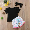 Duopindun Summer Baby Girls Kids Clothes Short Sleeve T Shirttassels Shorts Outfits Set duopindun kopen in de aanbieding Duopindun Summer Baby Girls Kids Clothes Short Sleeve T Shirttassels Shorts Outfits Set duopindun kopen in de aanbieding