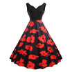 Gbtiger Vintage Floral Printed Pin Up Dress gbtiger kopen in de aanbieding
