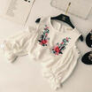 Duopindun Summer Women Casual Tops Blouse Long Sleeve Crew Neck Floral T Shirt Ladies Tee duopindun kopen in de aanbieding Duopindun Summer Women Casual Tops Blouse Long Sleeve Crew Neck Floral T Shirt Ladies Tee duopindun kopen in de aanbieding