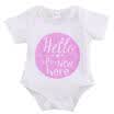 Recién nacido bebé niña niño mono mameluco trajes trajes Sunsuit ropa UK Stock