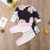 Meihuid 2Pcs Newborn Baby Girls Sweatshirt Topslong Pants Autumn Outfits Clothes Set meihuid kopen in de aanbieding