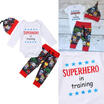 Duopindun Au Stock Newborn Baby Boys Girl Superhero Romper Jumpsuit Pants Outfits Clothes duopindun kopen in de aanbieding Duopindun Au Stock Newborn Baby Boys Girl Superhero Romper Jumpsuit Pants Outfits Clothes duopindun kopen in de aanbieding